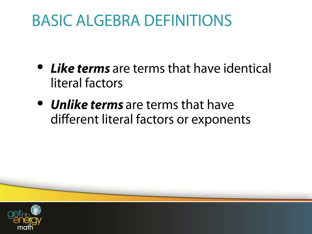 Ppt Presentation 12 Basic Algebra Powerpoint Presentation Free