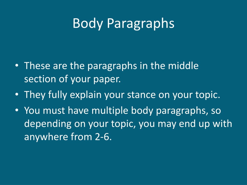 Ppt Expository Body Paragraphs Powerpoint Presentation Free Download Id9483803 9663