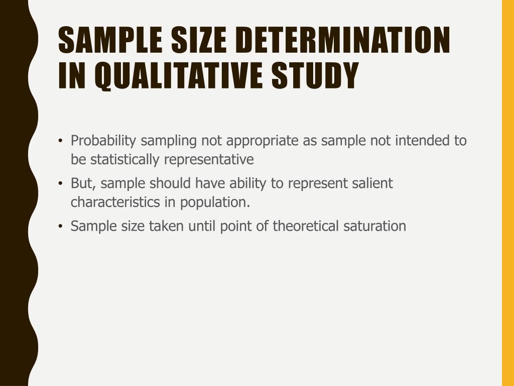 sample size in qualitative research is determined by