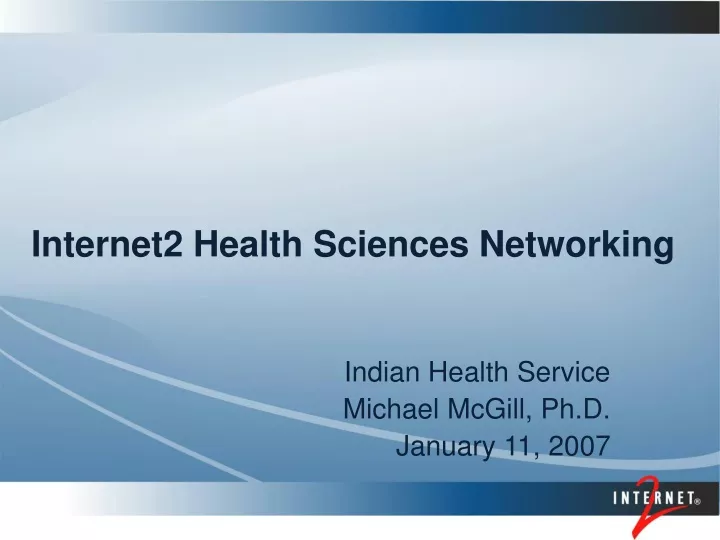 internet2 health sciences networking n.
