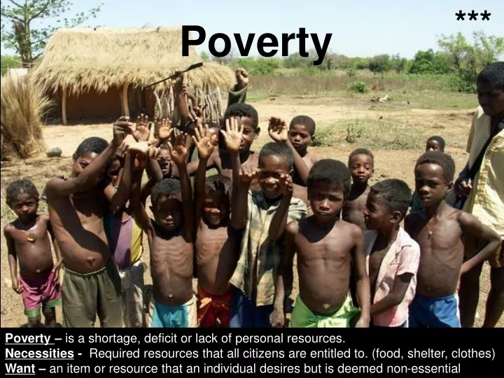 powerpoint presentation on no poverty