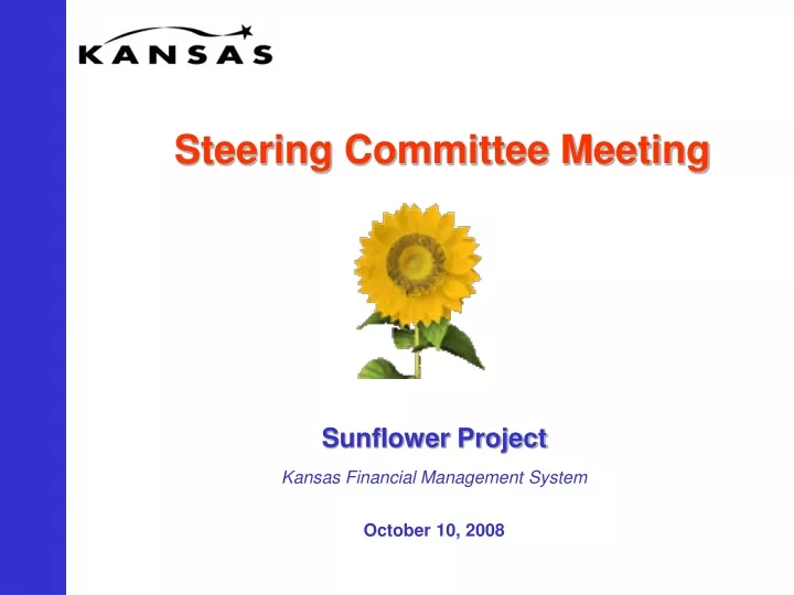 PPT Steering Committee Meeting PowerPoint Presentation Free Download 
