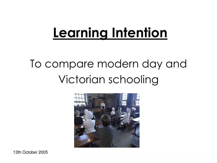 learning intention n.