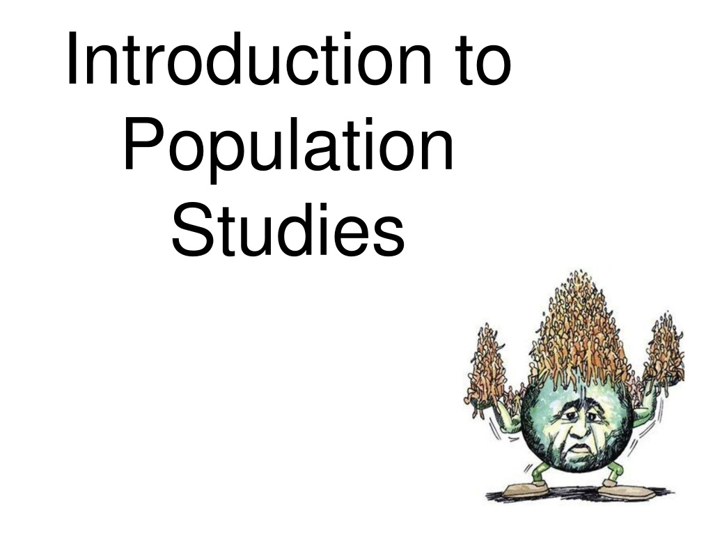 research study about population studies