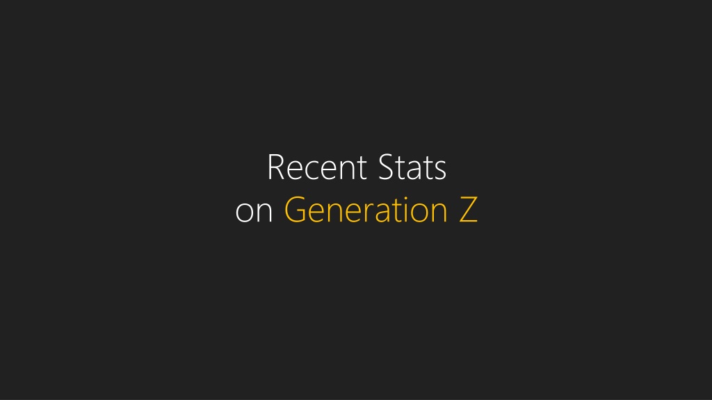 Generation Z infographic - McCrindle