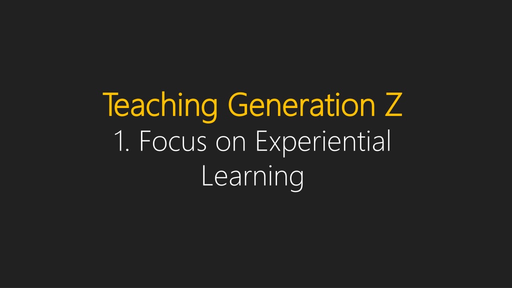 PPT - GENERATION Z PowerPoint Presentation, free download - ID:9495162