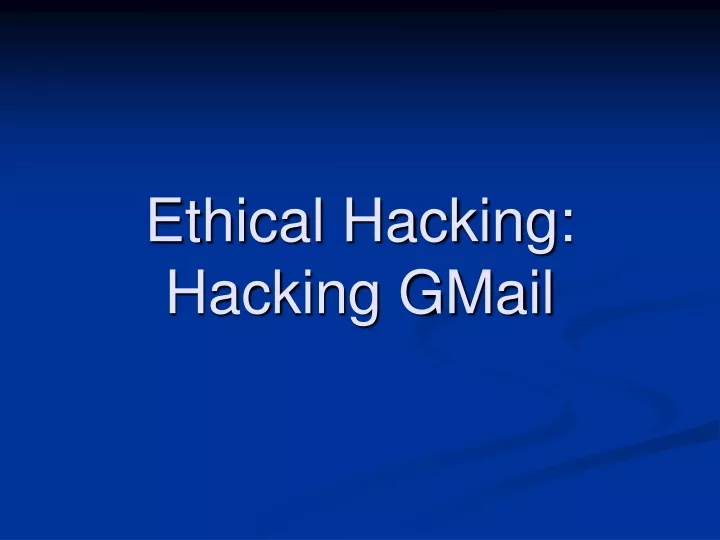 ethical hacking ppt slides download free