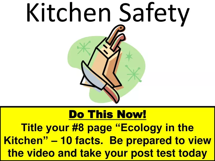 Ppt Kitchen Safety Powerpoint Presentation Free Download Id 9501625