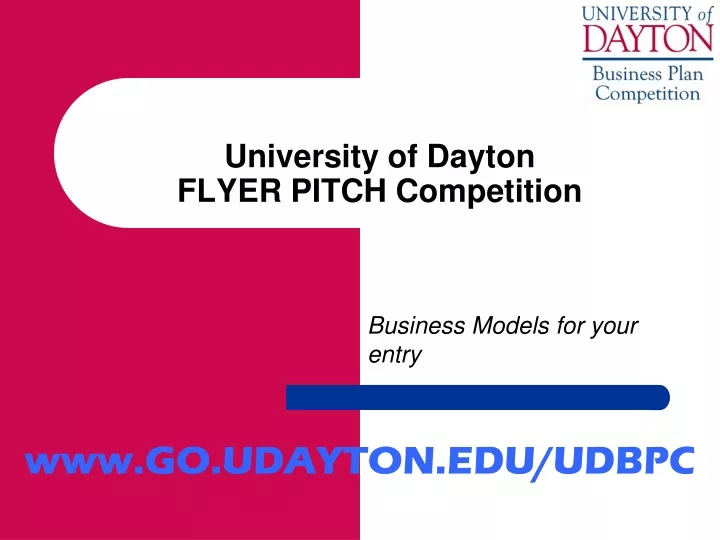 university of dayton flyer pitch competition n.