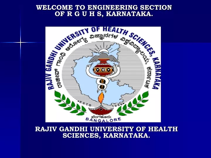 rajiv gandhi university of health sciences thesis topics in paediatrics