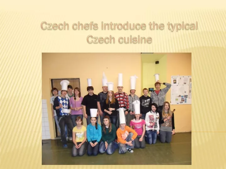 czech chefs introduce the typical czech cuisine n.