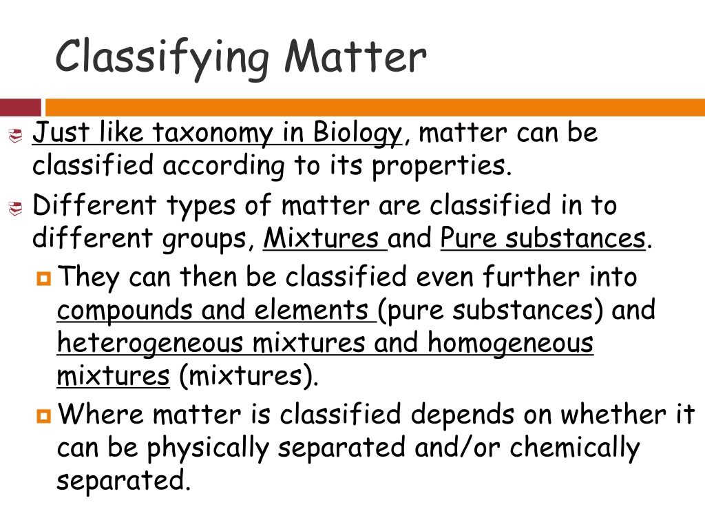 PPT - Classification Of Matter? PowerPoint Presentation, Free Download ...