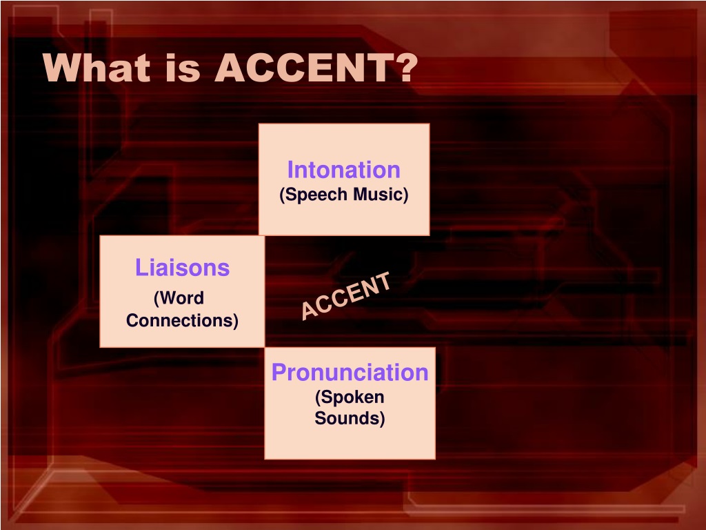 powerpoint presentation on english accent