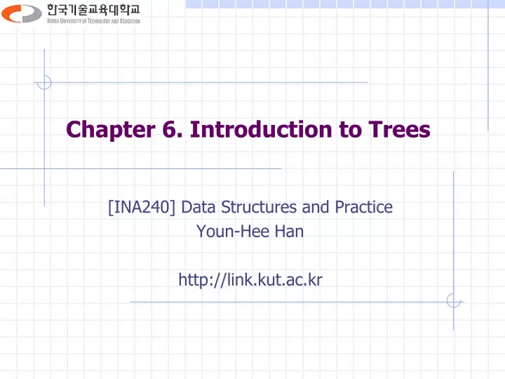 PPT - Chapter 6. Introduction to Trees PowerPoint Presentation, free ...