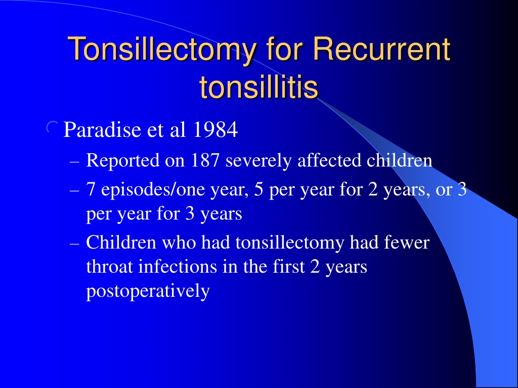 Ppt The Tonsils And Adenoids In Pediatric Patients Powerpoint