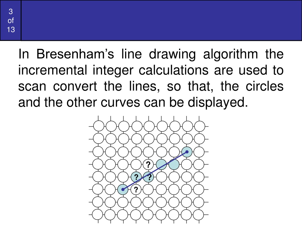 bresenham's circle drawing algorithm | example of bresenham's circle  drawing algorithm - YouTube
