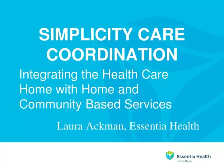 simplicity care coordination n.
