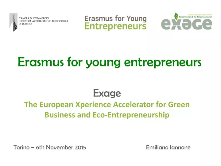 erasmus for young entrepreneurs n.