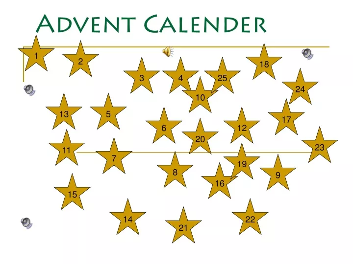 Ppt - Advent Calender Powerpoint Presentation, Free Download - Id:9520643