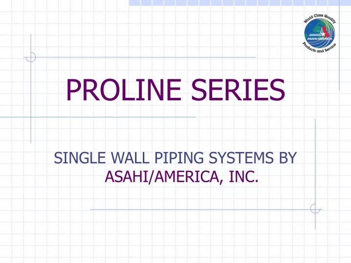 proline series n.