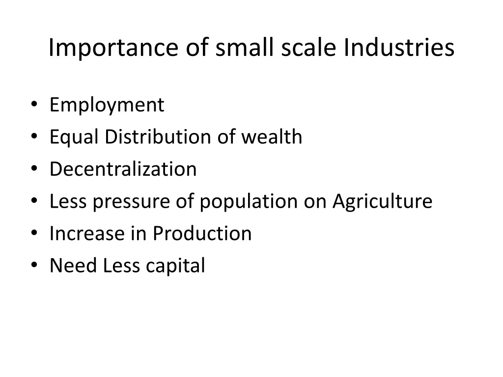Small scale industries..ppt