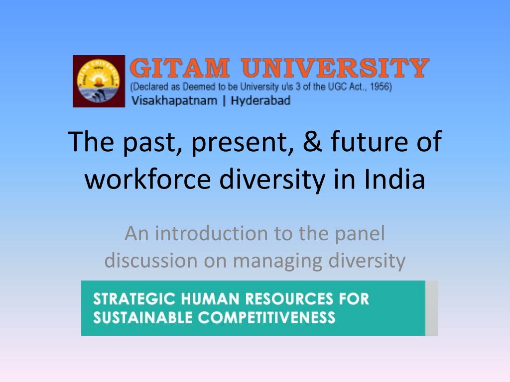 case study on workforce diversity in india