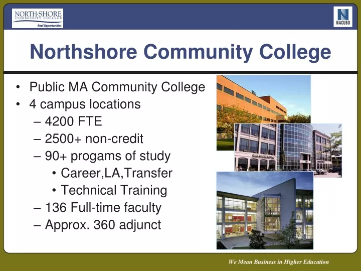 PPT Northshore Community College PowerPoint Presentation, free