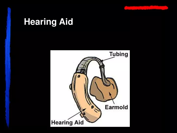 hearing aid n.