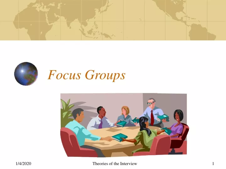 focus groups n.