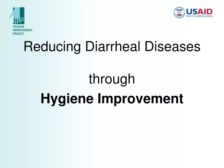 PPT - Reducing Diarrheal Diseases PowerPoint Presentation, Free ...