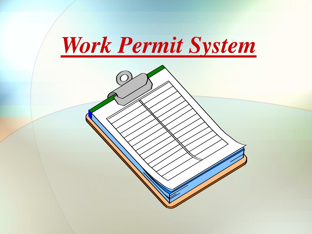 work permit powerpoint presentation
