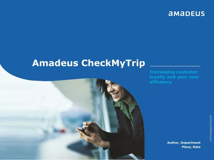 amadeus check my trip web