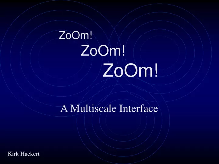 zoom zoom zoom n.
