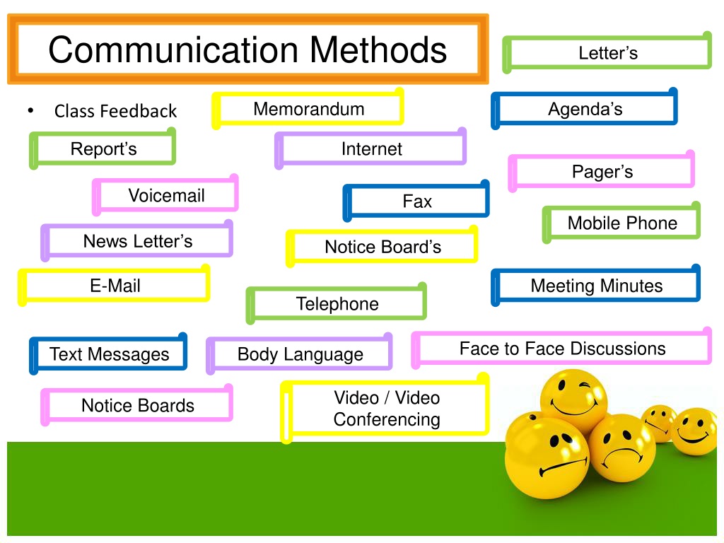 Ways Of Communication 