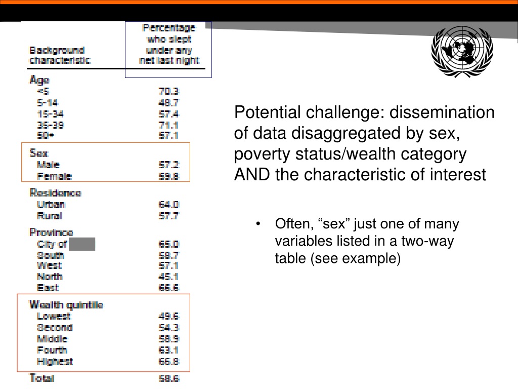 Ppt Integrating A Gender Perspective Into Poverty Statistics