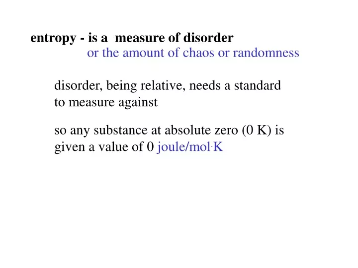 what does entropy mean