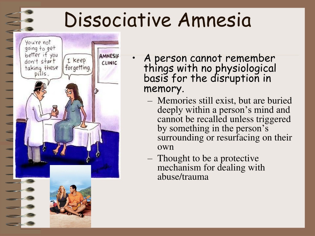 disassociative amnesia