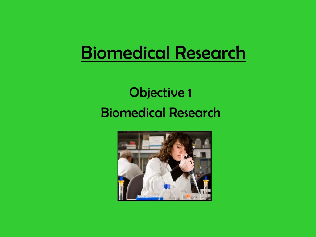 biomedical research ppt