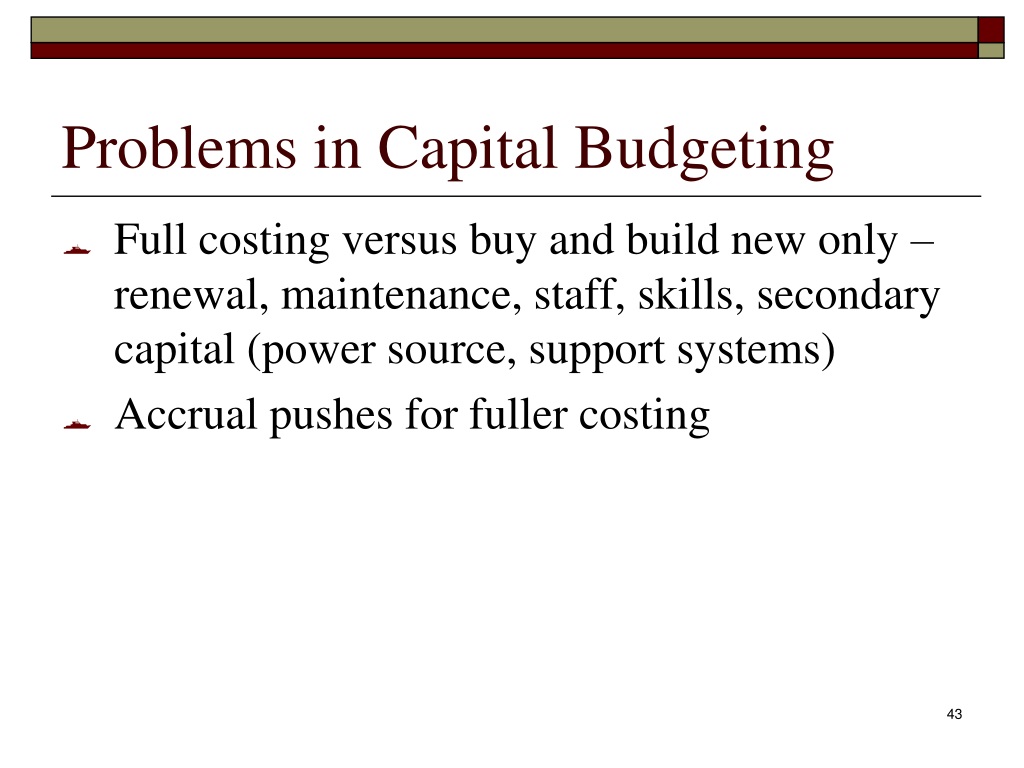 capital budgeting sample problems with solutions