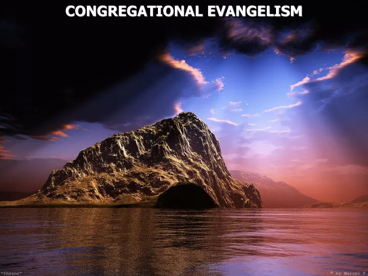 congregational evangelism n.
