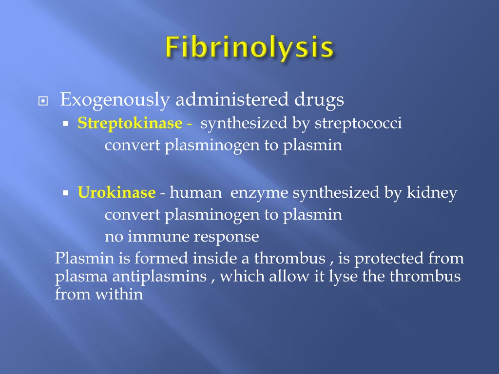 Ppt Anticoagulants And Thrombolytic Powerpoint Presentation Free