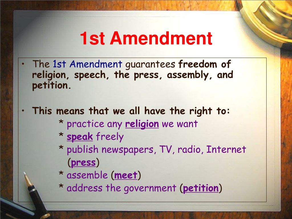 ppt-the-bill-of-rights-the-first-10-amendments-to-the-constitution