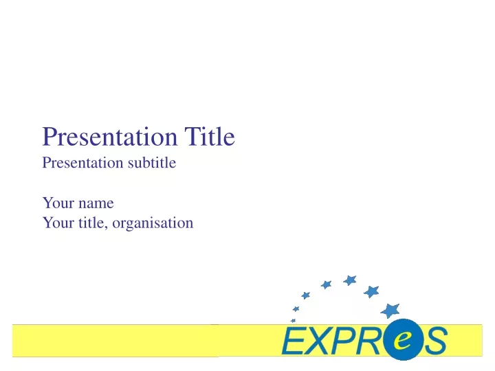 presentation title presentation subtitle n.