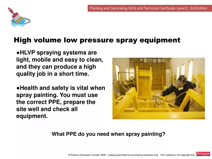 high volume low pressure spray equipment n.