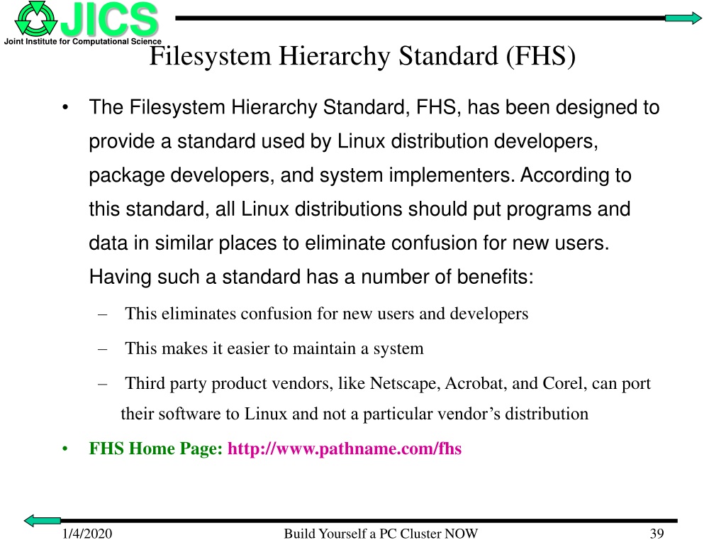 Ppt Introduction To Clusters Build Yourself A Pc Cluster Now