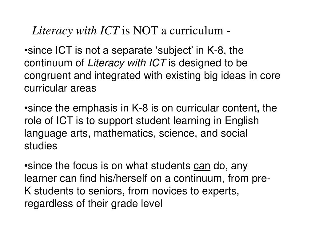 ict literacy essay