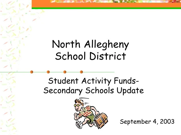 PPT North Allegheny School District PowerPoint Presentation, free download ID9559872