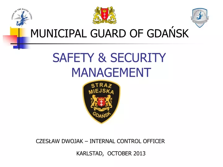 municipal guard of gda sk n.