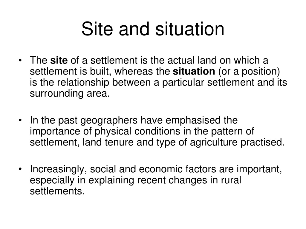 PPT - Types Of Settlements PowerPoint Presentation, Free Download - ID ...