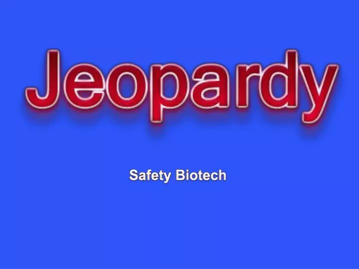 safety biotech n.